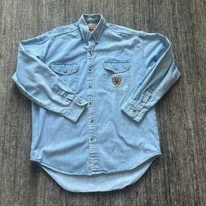 Ariat Western Jean / Denim Shirt / Shacket, Size S